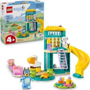 LEGO Bluey Playground Fun with Bluey and Chloe Sensory Building Blocks – Preschool Pretend Play & Learning Toys for Kids – 4 Year Old Girl & Boy Birthday Gifts – 11201