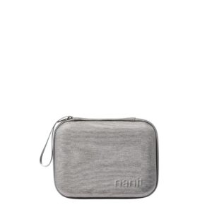 Nanit Travel Case – Protective Hard Shell Carrying Case for Nanit Pro Baby Monitor and Multi-Stand Travel Accessory, Grey